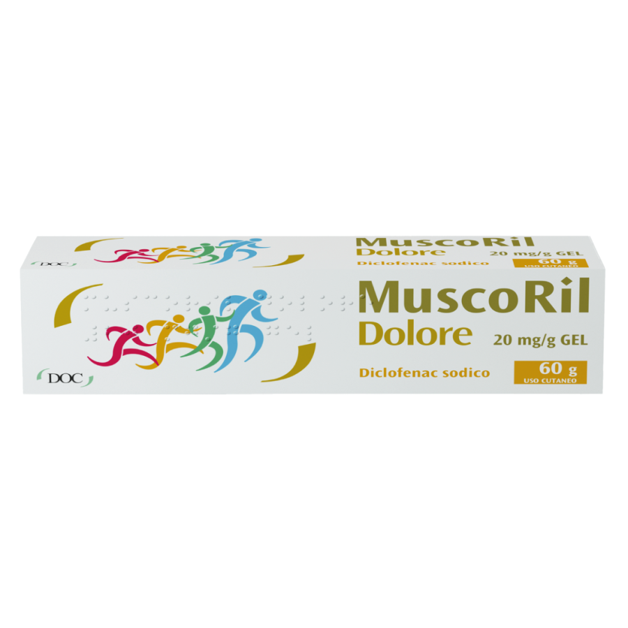 MUSCORIL DOLORE Gel  60g/20mg