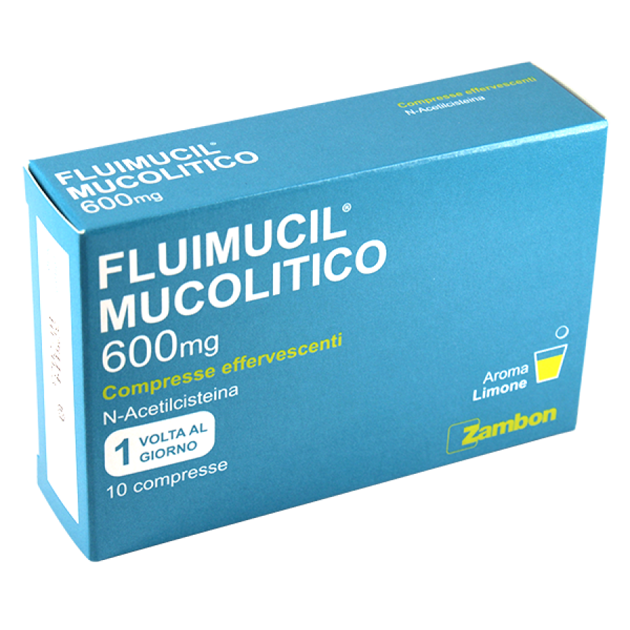 FLUIMUCIL MUCOL*10CPR EF600M GMM