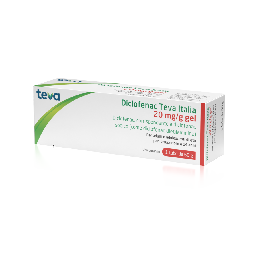 DICLOFENAC TE*GEL 60G 20MG/G DICLOFENAC TE*GEL 60G 20MG/G