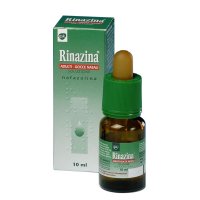 Rinazina - Gocce Nasali Nafazolina per Adulti 10ml - Decongestionante Nasale