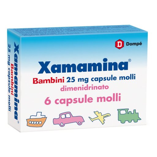 Xamamina Bambini - 6 Capsule 25mg