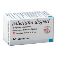 Valeriana Dispert 45 mg 30 Compresse Rivestite - Rimedio Naturale per Relax e Sonno
