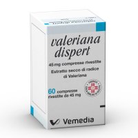 Valeriana Dispert 45 mg 60 Compresse Rivestite - Blando Sedativo Naturale per Sonno Sereno