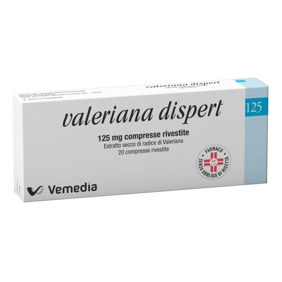 VALERIANA DISPERT * 20 COMPRESSE CPR 125MG