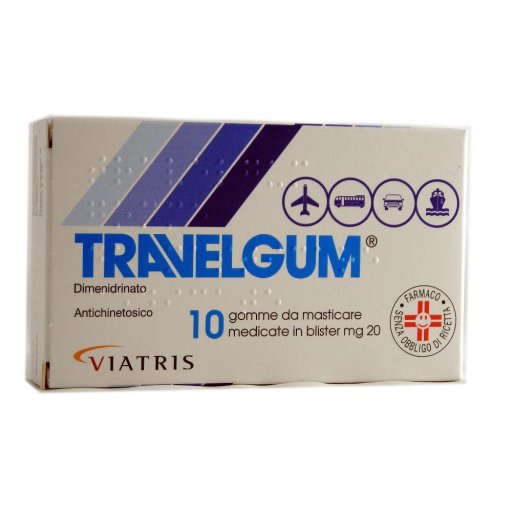 Travelgum Meda 10 Gomme Da Masticare Medicate 