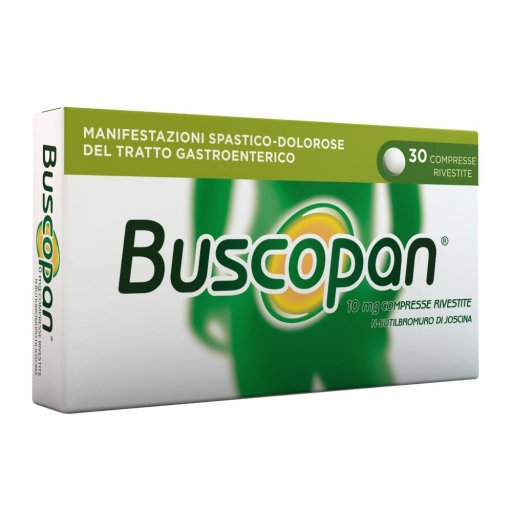 Buscopan Sanofi 30 Compresse per Dolori Gastrointestinali e Genito-Urinari