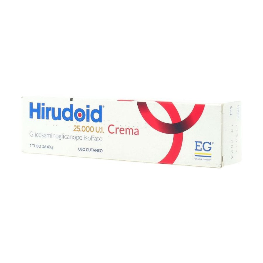 Hirudoid 25000 U.I. Crema 0,3% Tubo 40 g Hirudoid 25000 U.I. Crema 0,3% Tubo 40 g