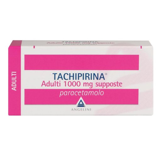 Tachipirina Adulti 10 Supposte 1000mg - Dolcetto Farmaceutici - Analgesico e Antipiretico