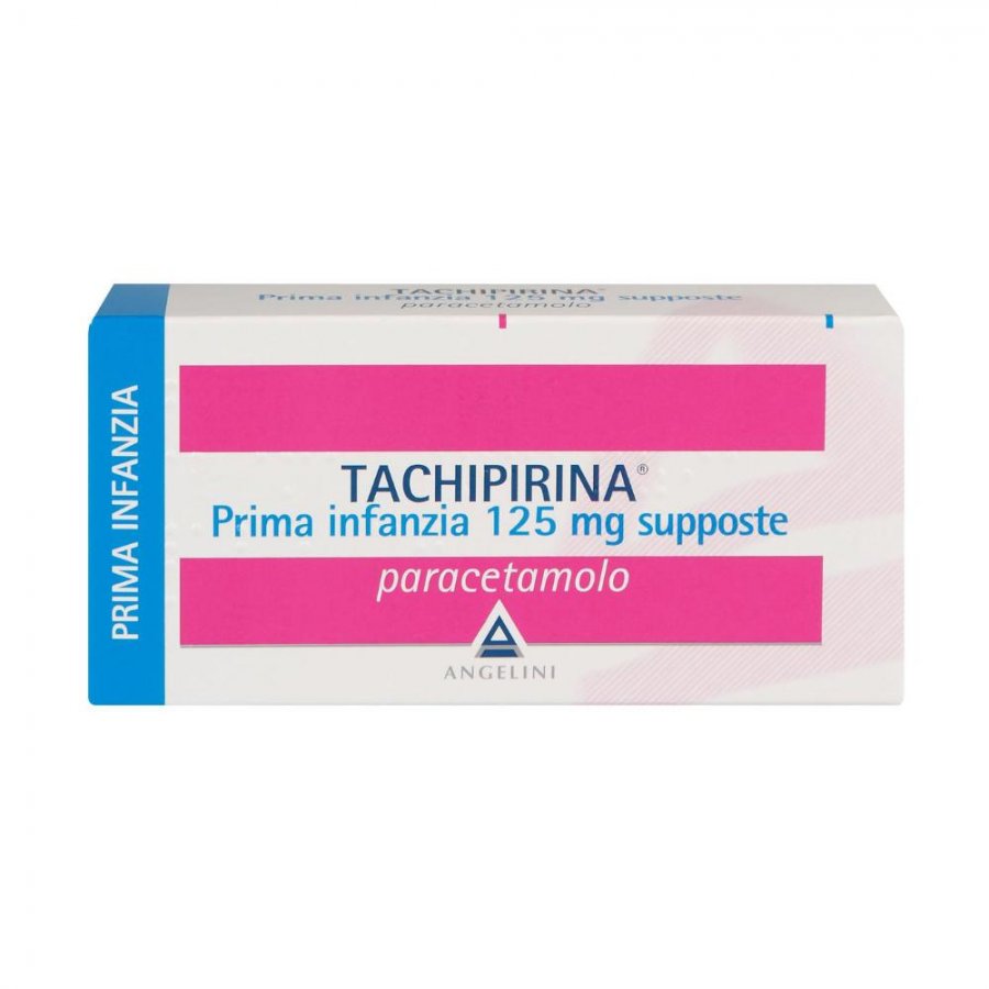 Angelini Tachipirina Prima Infanzia 125 mg - 10 Supposte Antipiretiche e Analgesiche