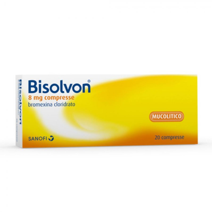 Bisolvon 8 mg mucolitico 20 compresse