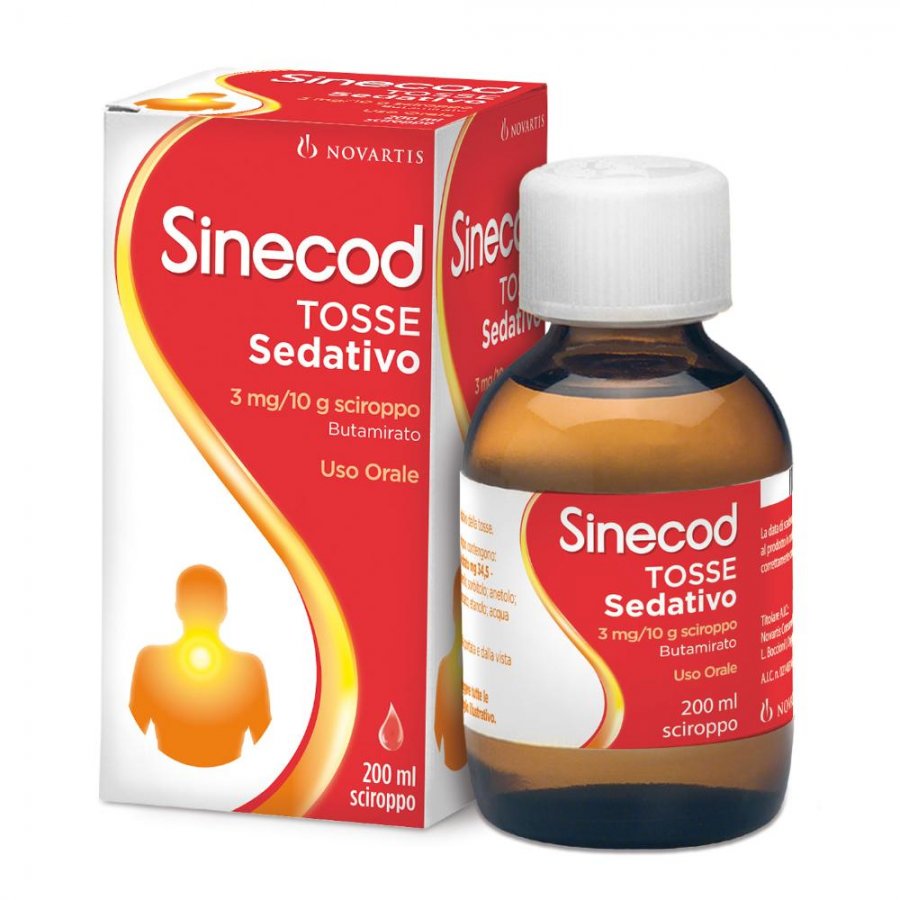 Sinecod - Tosse Sedativo 200ml - Allevia la tosse in modo efficace e naturale
