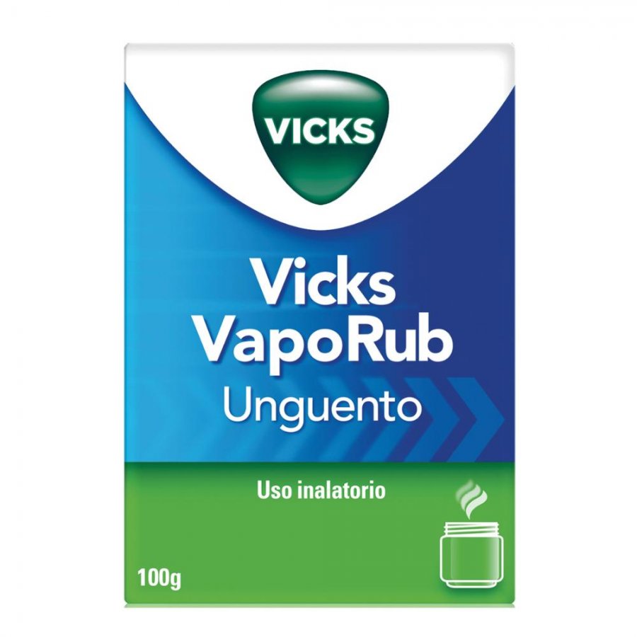 Vicks Vaporub - Unguento 100g per Sollievo Respiratorio e Benessere
