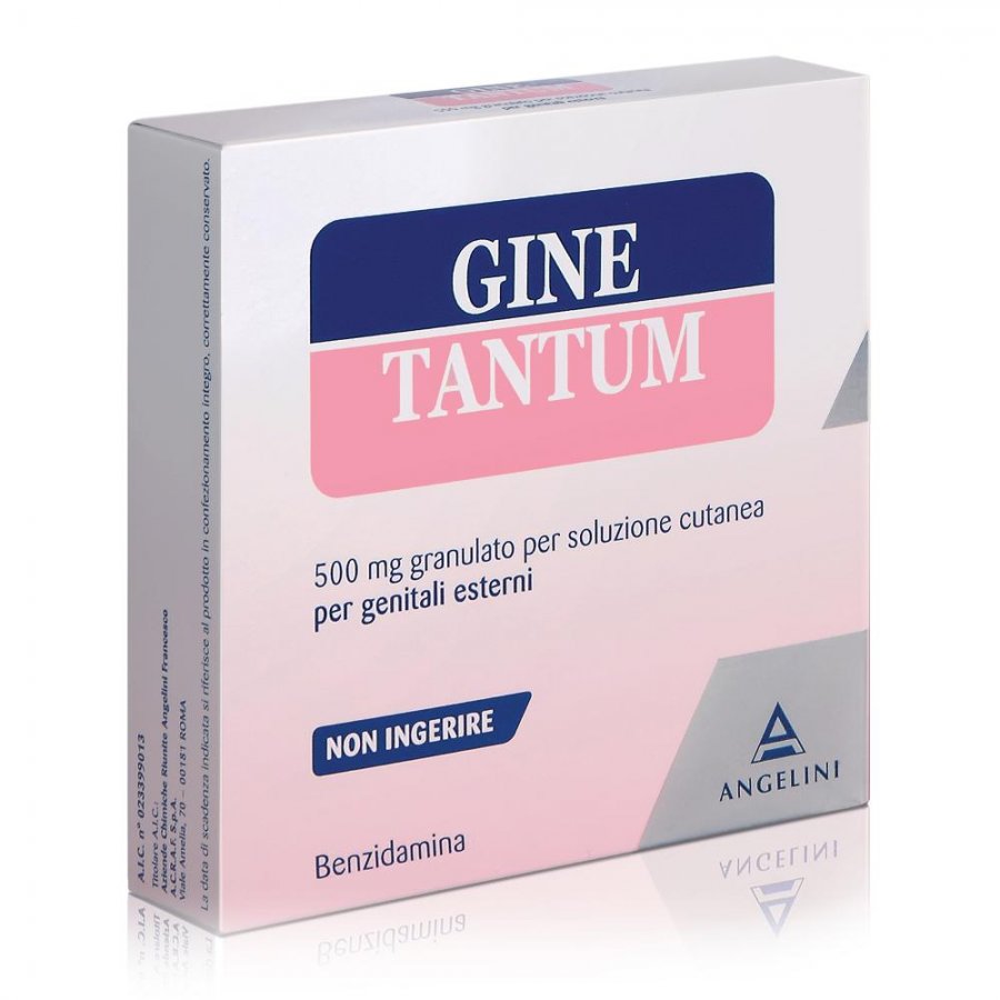 Ginetantum Granulato - Soluzione Cutanea Per Genitali Esterni 500mg 10 Bustine