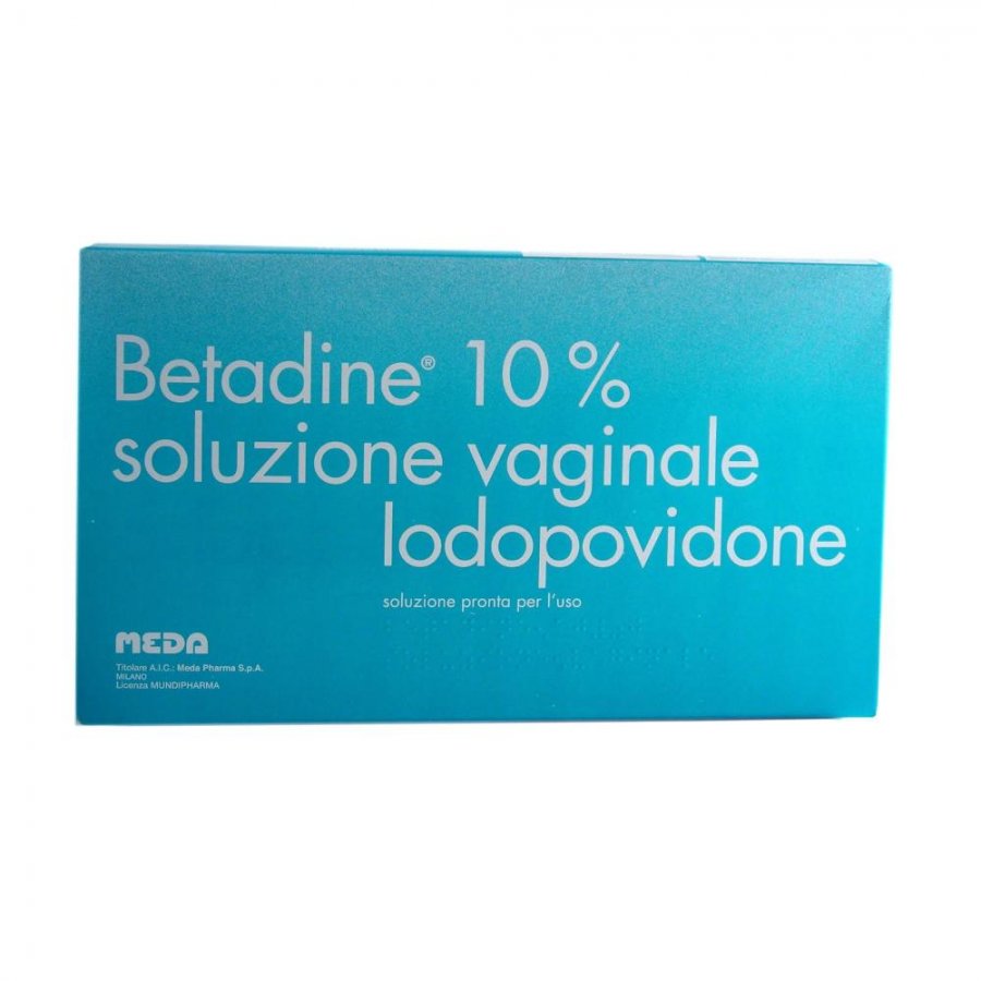 Betadine 10% Soluzione Vaginale 5 Flaconi - Pacchetto di Igiene Intima