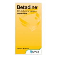 Betadine 10% Soluzione Cutanea 50ml - Antisettico per la Cura della Pelle