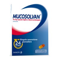 Mucosolvan 75mg Ambroxolo - 20 Capsule Rigide a Rilascio Prolungato