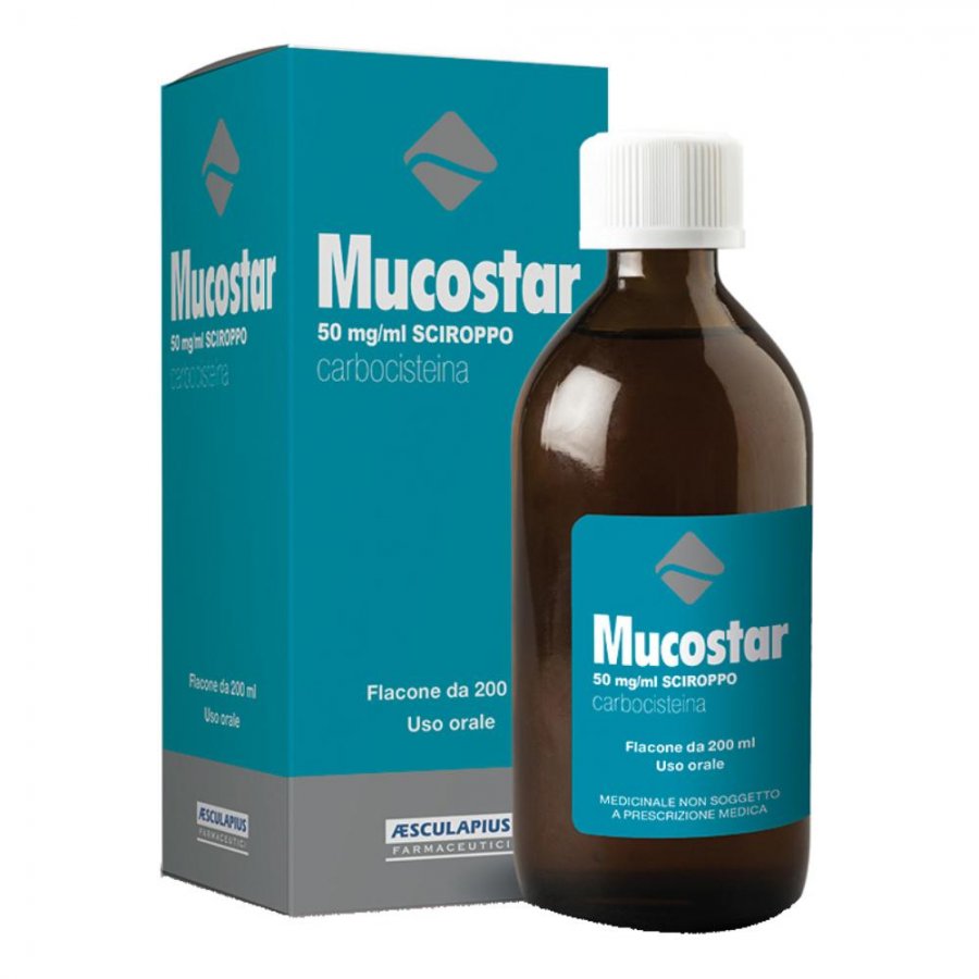 MUCOSTAR*SCIR. 200 ML 5%