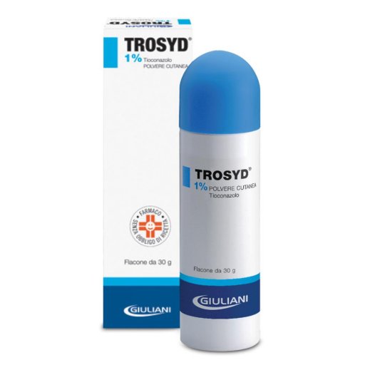 Trosyd 1% Polvere Cutanea 30g - Trattamento Antimicotico per Pelle Sana