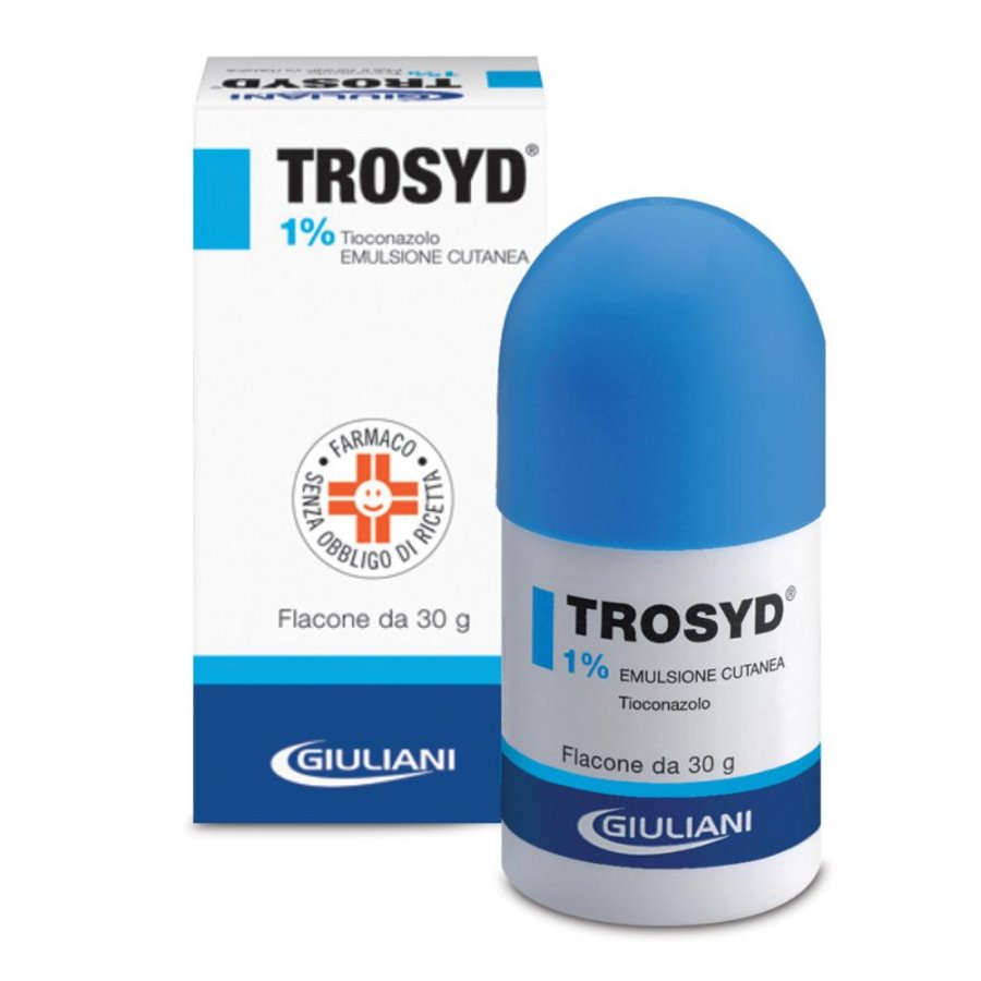 Trosyd 1% Emulsione Cutanea Tioconazolo 30g - Trattamento Antimicotico per Infezioni Cutanee