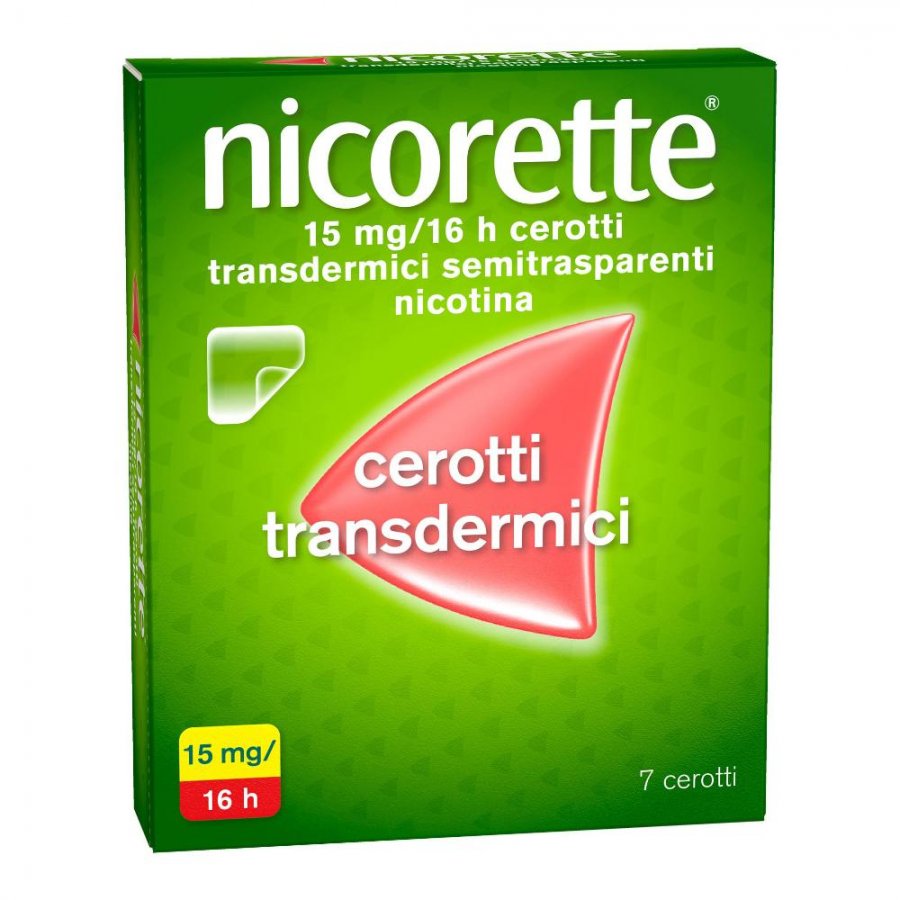 Nicorette - 7 Cerotti Transdermici 15mg/16H