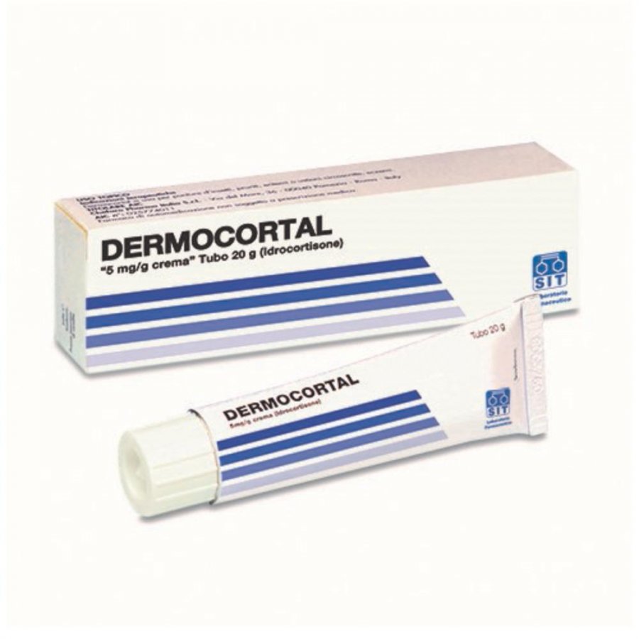 Dermocortal - Crema 20g per Pelle Sensibile e Irritata
