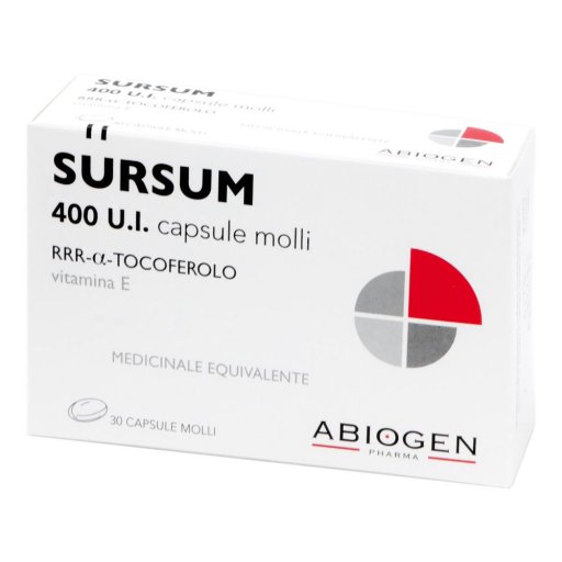 Abiogen Pharma - Sursum 30 capsule molli 400 u.i per Carenze di Vitamina E