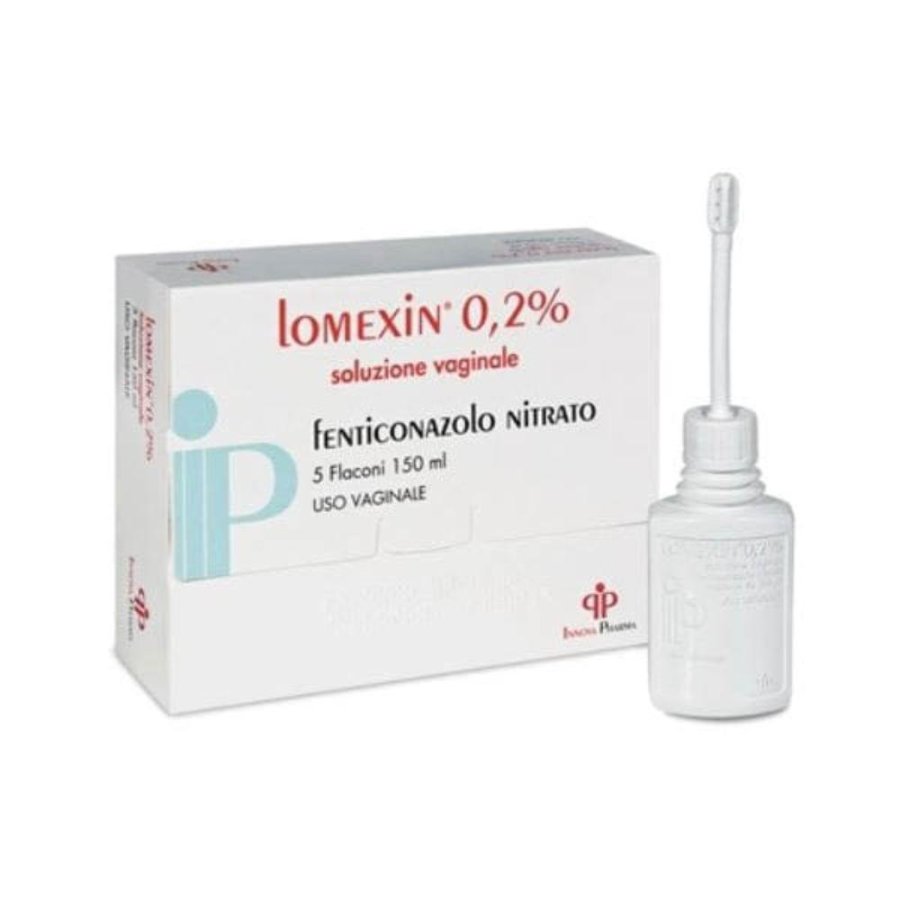 Recordati - Lomexin 2% 5 flaconi 150 ml