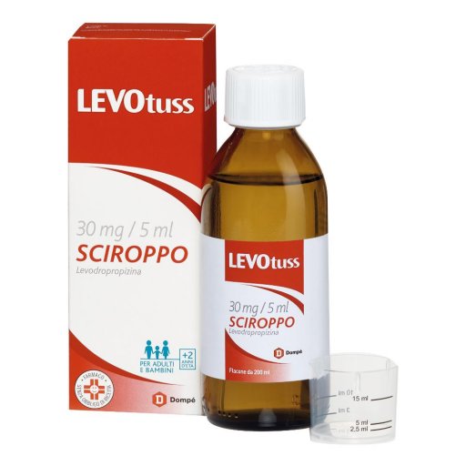 Levotuss, Sciroppo 30mg/5ml Levodropropizina, 200 ml