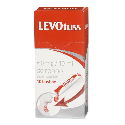 Levotuss sciroppo 10 buste