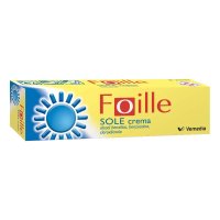Foille Sole Crema per Ustioni e Eritemi Solari 30g - Trattamento Rapido per Irritazioni Cutanee