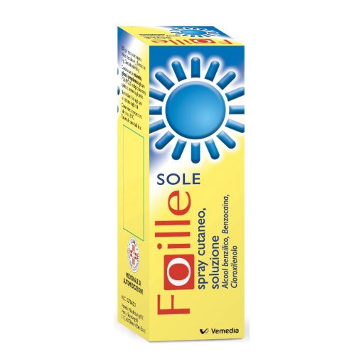 Foille Sole Spray Cutaneo Contro ustioni, eritemi e scottature 70 g
