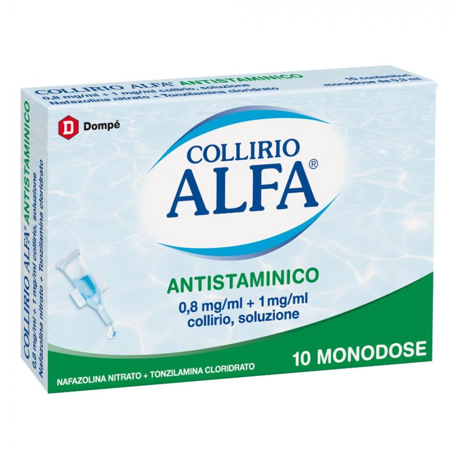 Collirio Alfa - Antistaminico 10 Monodose