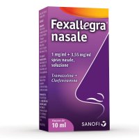 Fexallegra Nasale Spray 1 mg/ml+ 3,55 mg/ml Rinite Allergica 10 ml