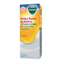 Vicks Tosse - Sedativo Tosse 180ml - Sollievo Rapido e Duraturo dalla Tosse