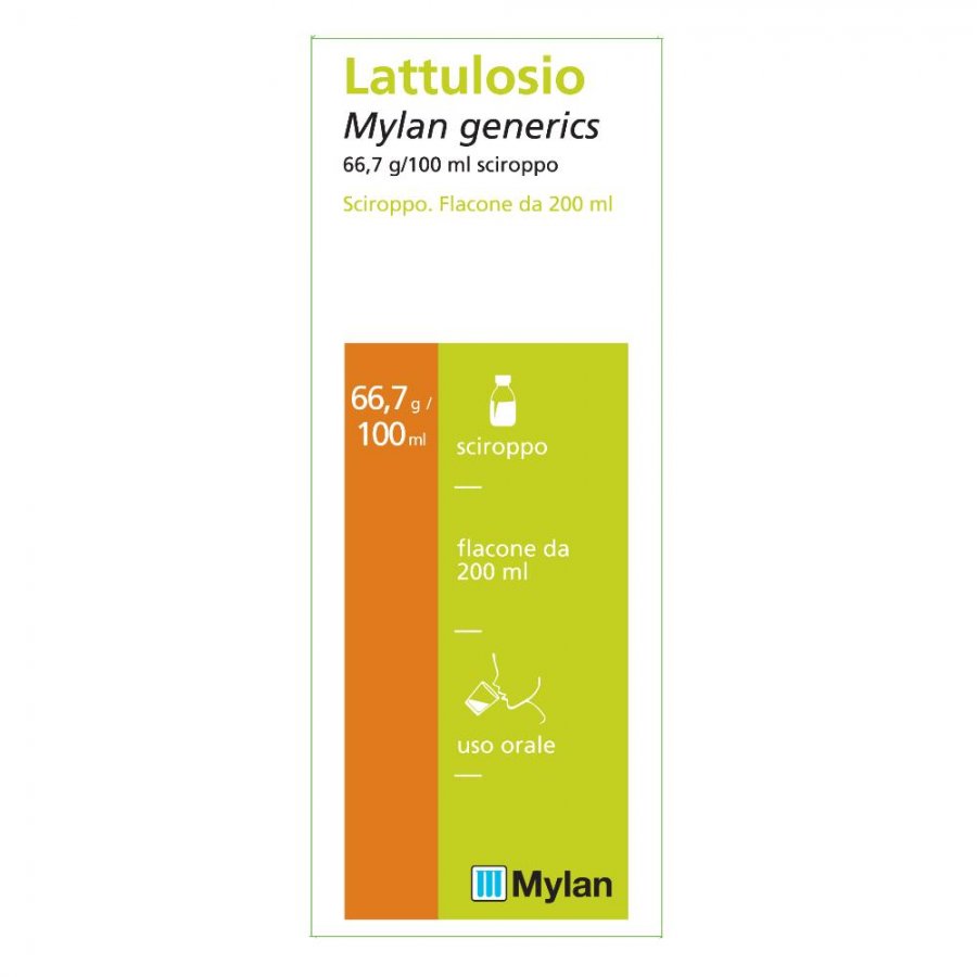 Lattulosio 66,7g / 100ml Sciroppo Lassativo Flacone 200 ml