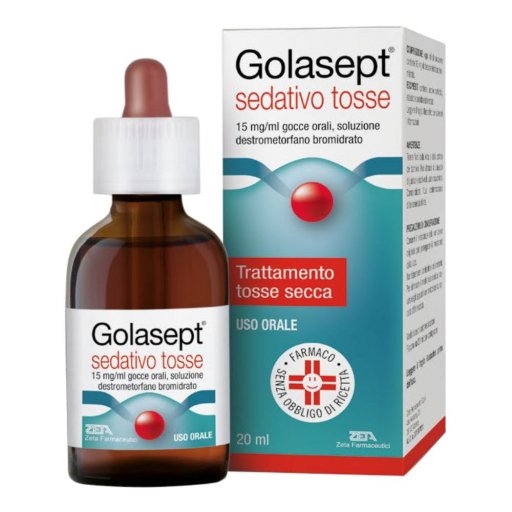 Golasept Sciroppo per la Tosse con Propoli e Miele, 20 ml - Rimedio Naturale per la Tosse