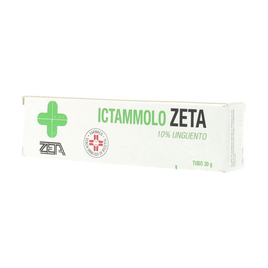 Ictammolo Zeta 10% Unguento 30g - Trattamento per Infiammazioni Cutanee