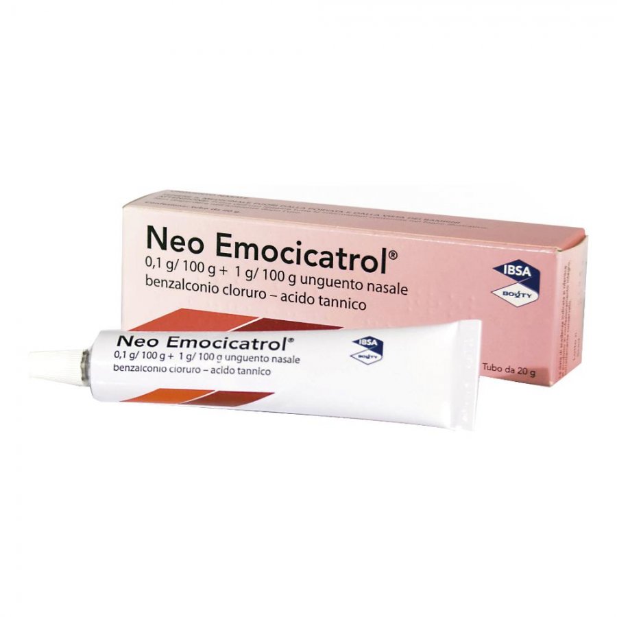 NEOEMOCICATROL  20G - IBSA - Unguento per la pulizia nasale