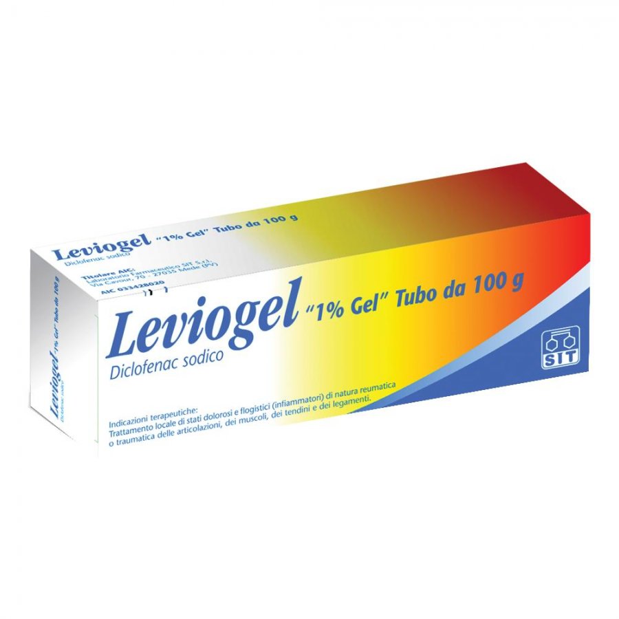 Leviogel 1% Gel Antidolorifico 100g - Riduci il Dolore con Sicurezza