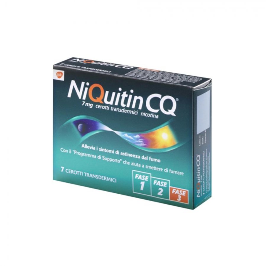Niquitin CQ 7 Cerotti Transdermici 7mg