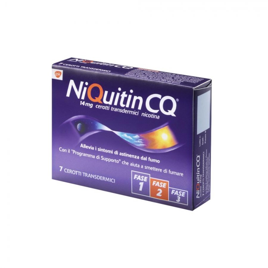 Niquitin CQ 7 Cerotti Transdermici 14mg