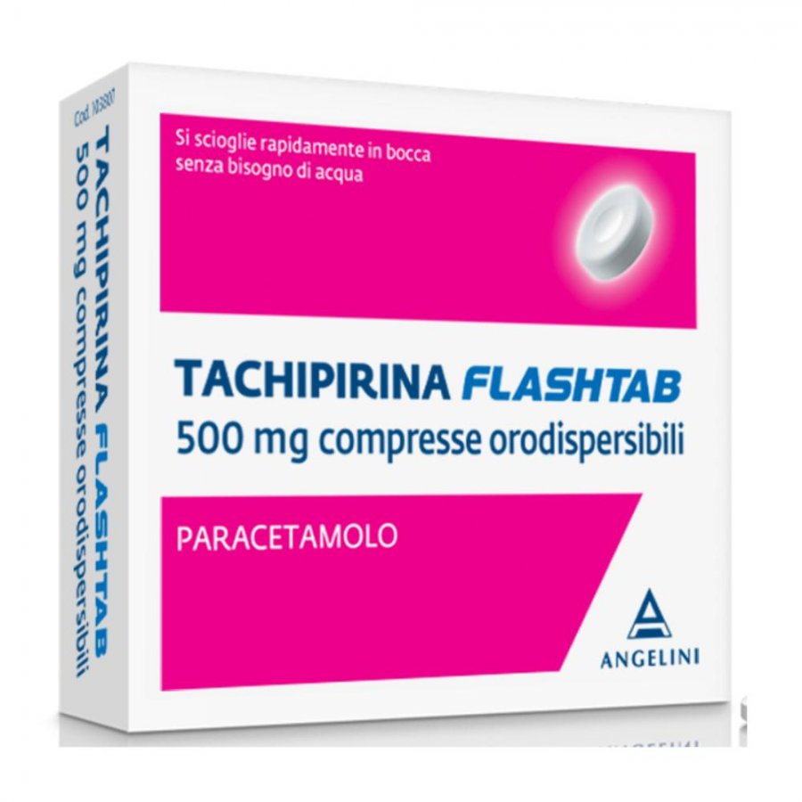 Angelini Tachipirina Flashtab 250mg - 12 Compresse: Trattamento per dolore e febbre