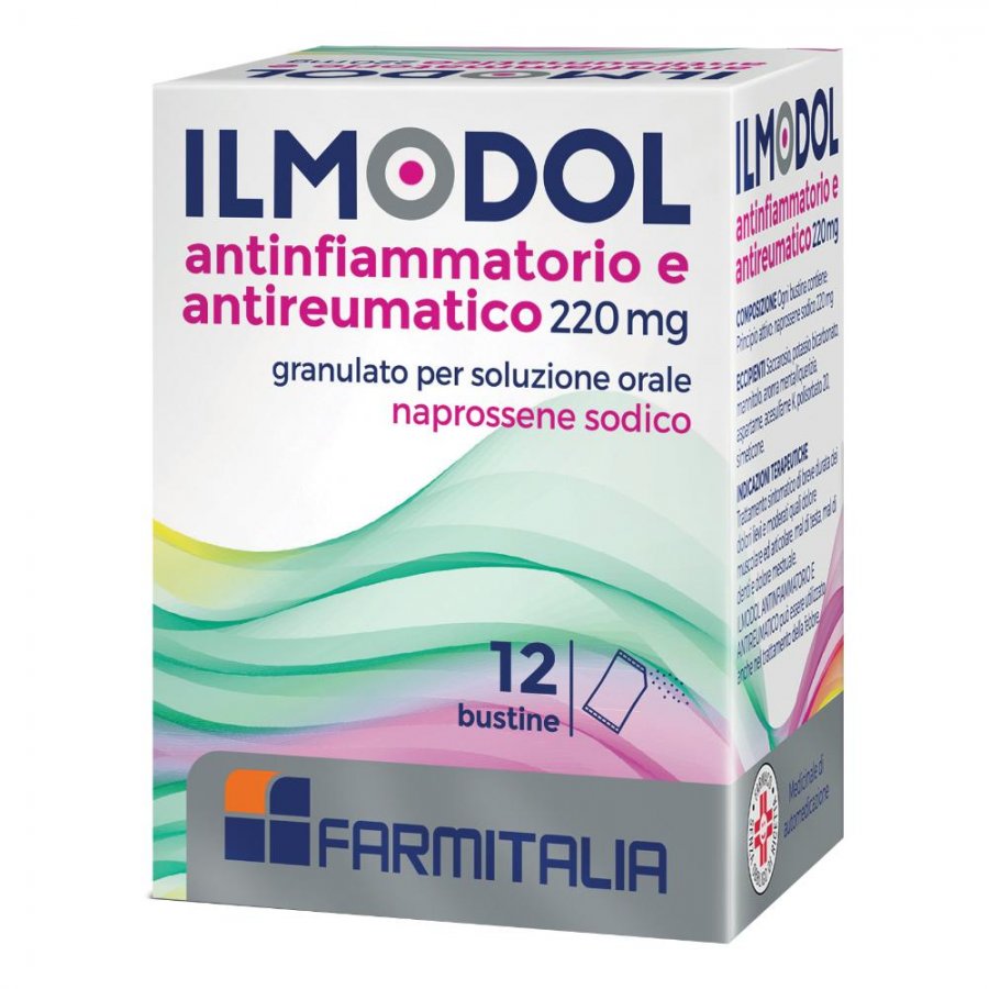 Ilmodol Antinfiammatorio e Antireumatico Granulato 12 Bustine 220 mg