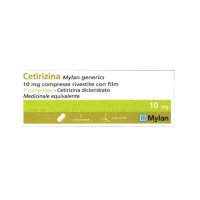 Cetirizina Mylan&nbsp;10 mg, 7 Compresse
