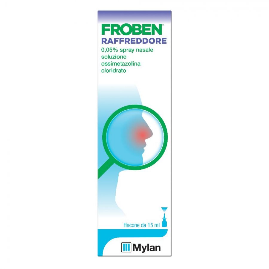 Mylan Spa Froben Raffreddore 0,05% Spray Nasale Soluzione Flacone da 15 ml