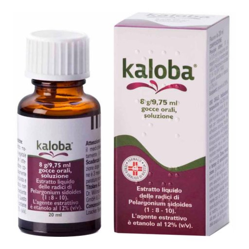 Kaloba Gocce 20mg / 1,5ml Contro Raffreddore Comune 20 ml