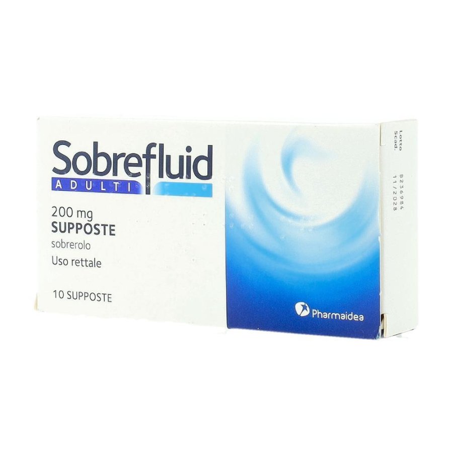 SOBREFLUID*AD 10SUPP 200MG