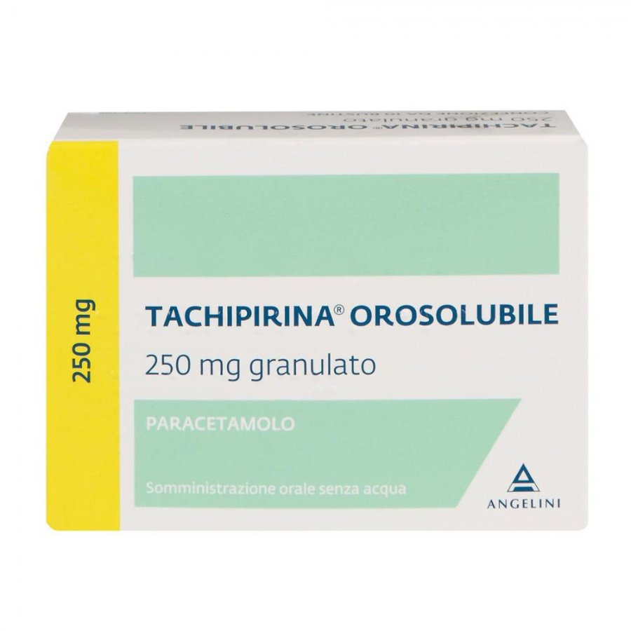 Angelini Tachipirina Orosolubile 250 mg - 10 Bustine, Paracetamolo