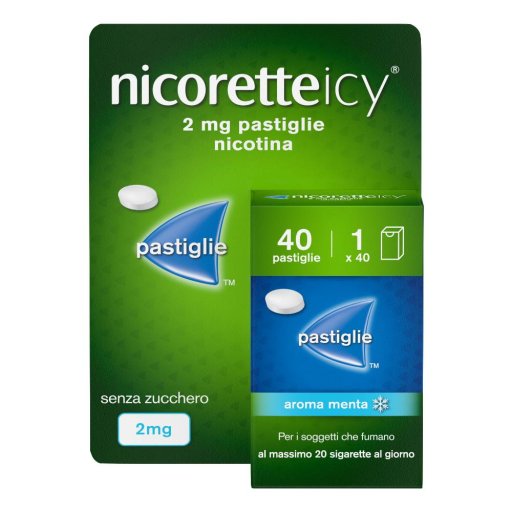 NICORETTEICY 40 Past.2mg