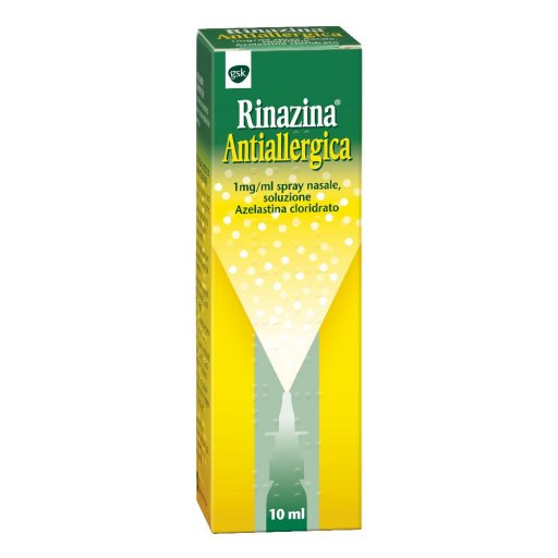 Rinazina Antiallergica - Spray Nasale 10ml per Sollievo Allergie Nasali